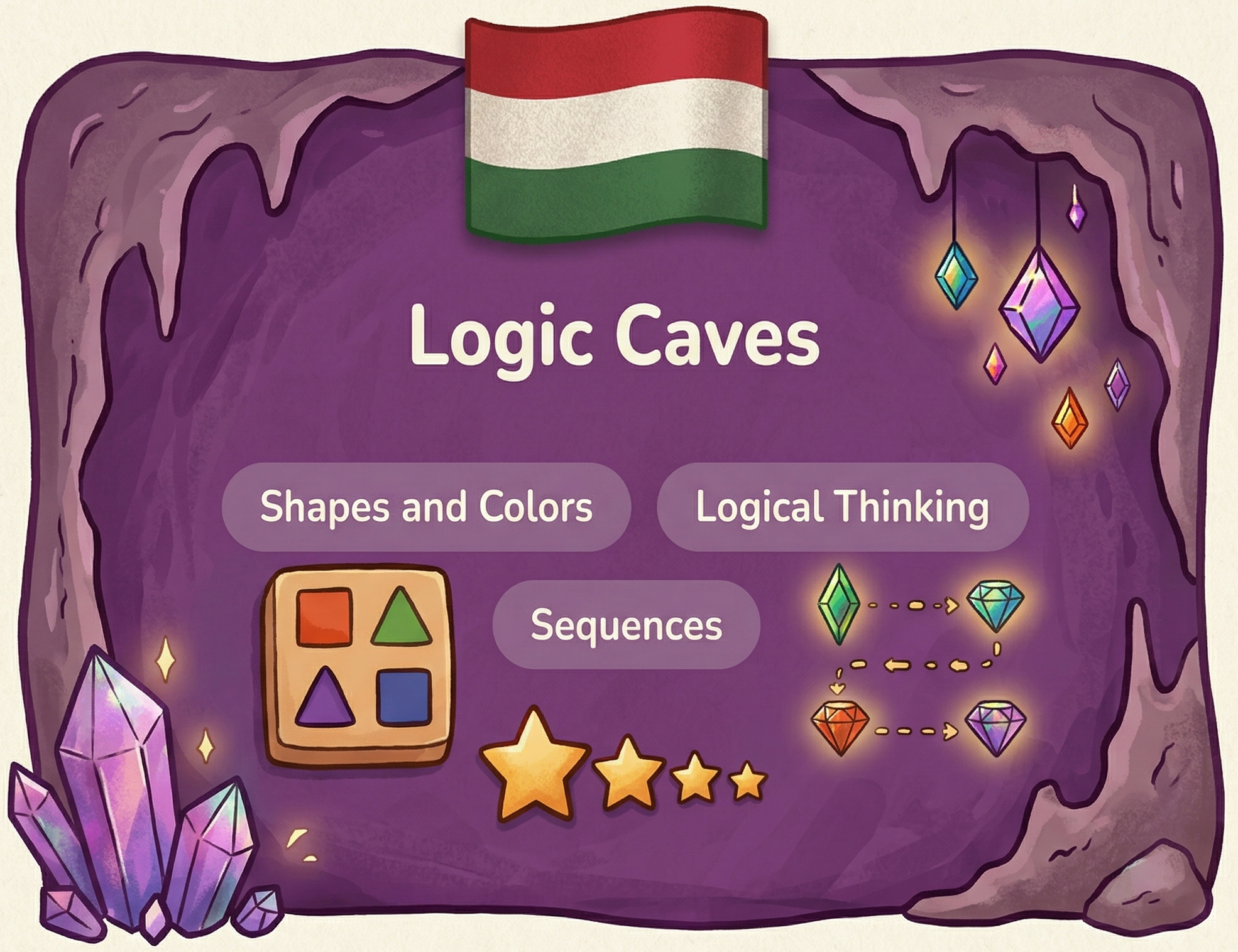 Logic Caves biome illustration