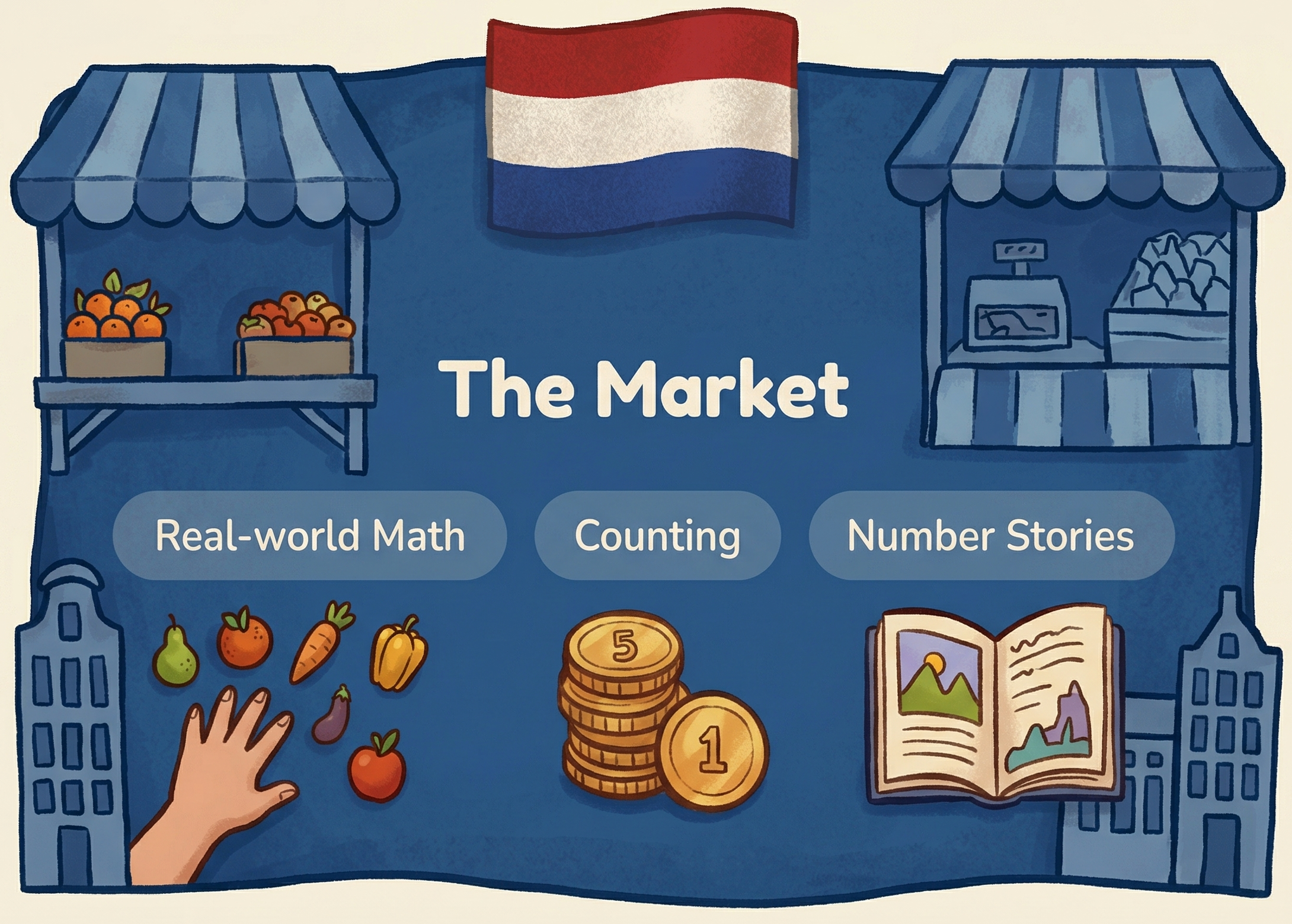 The Market biome illustration