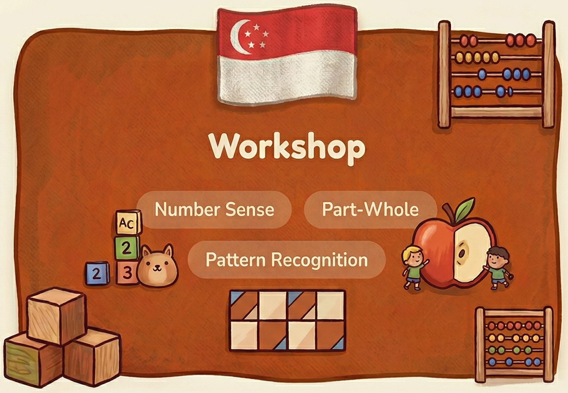 Workshop biome illustration